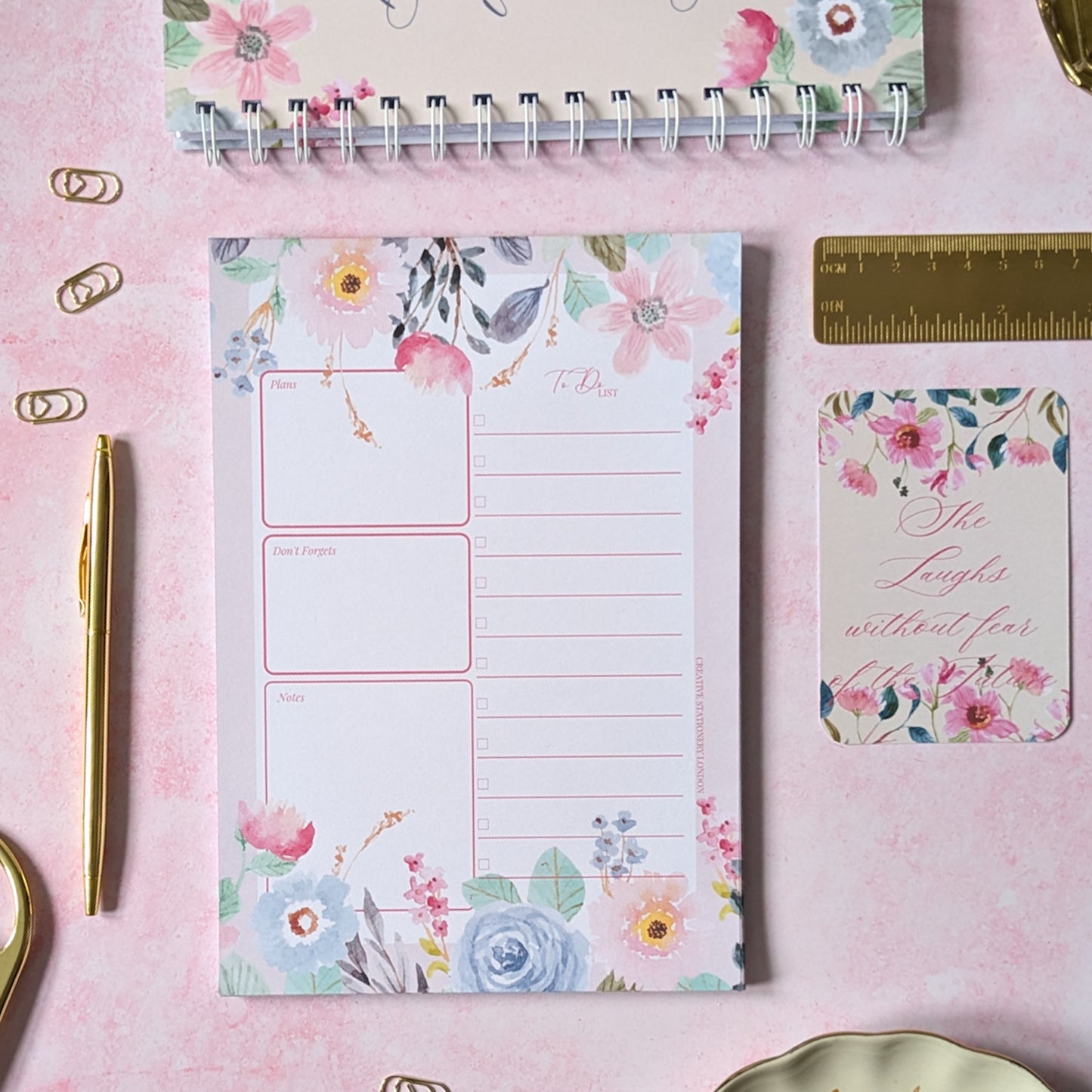 He Will Collection | Desk Planner | Christian Faith Stationery