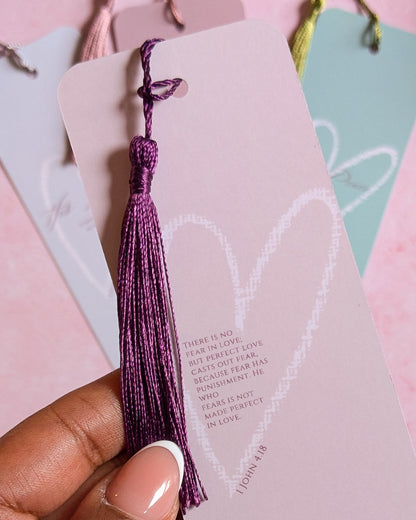 Christian Bookmark | Faith Stationery | His Love & Promises Collection