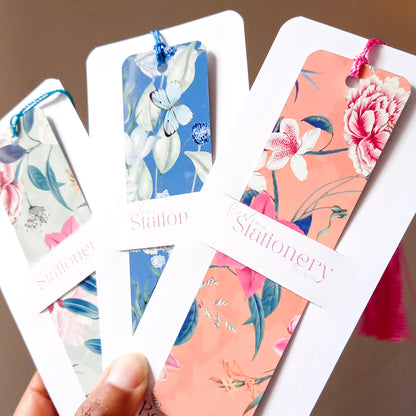 Floral Aluminium Bookmark Collection